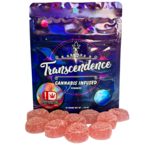 Transcendence 1000mg THC Infused Gummies