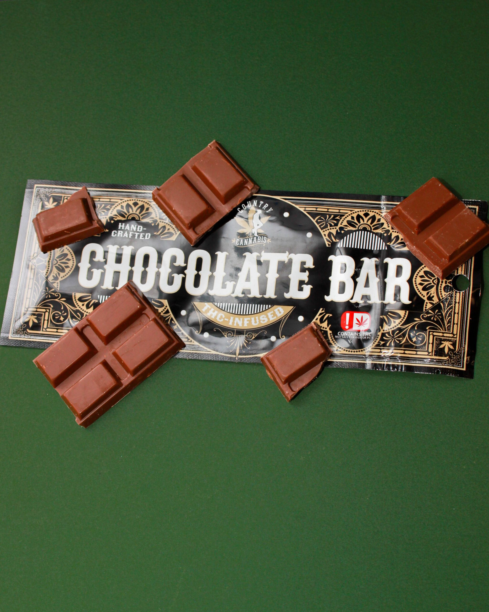 Delta 9 Chocolate Bar - 575mg THC Infused Chocolate - Image 2