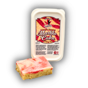 Lemon Cherry Marble Cake - 114mg THC Infused Cake