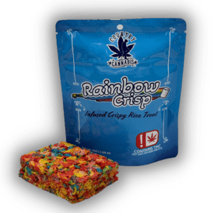 Rainbow Crisp - 100mg THC Infused Rice Crispy Treats