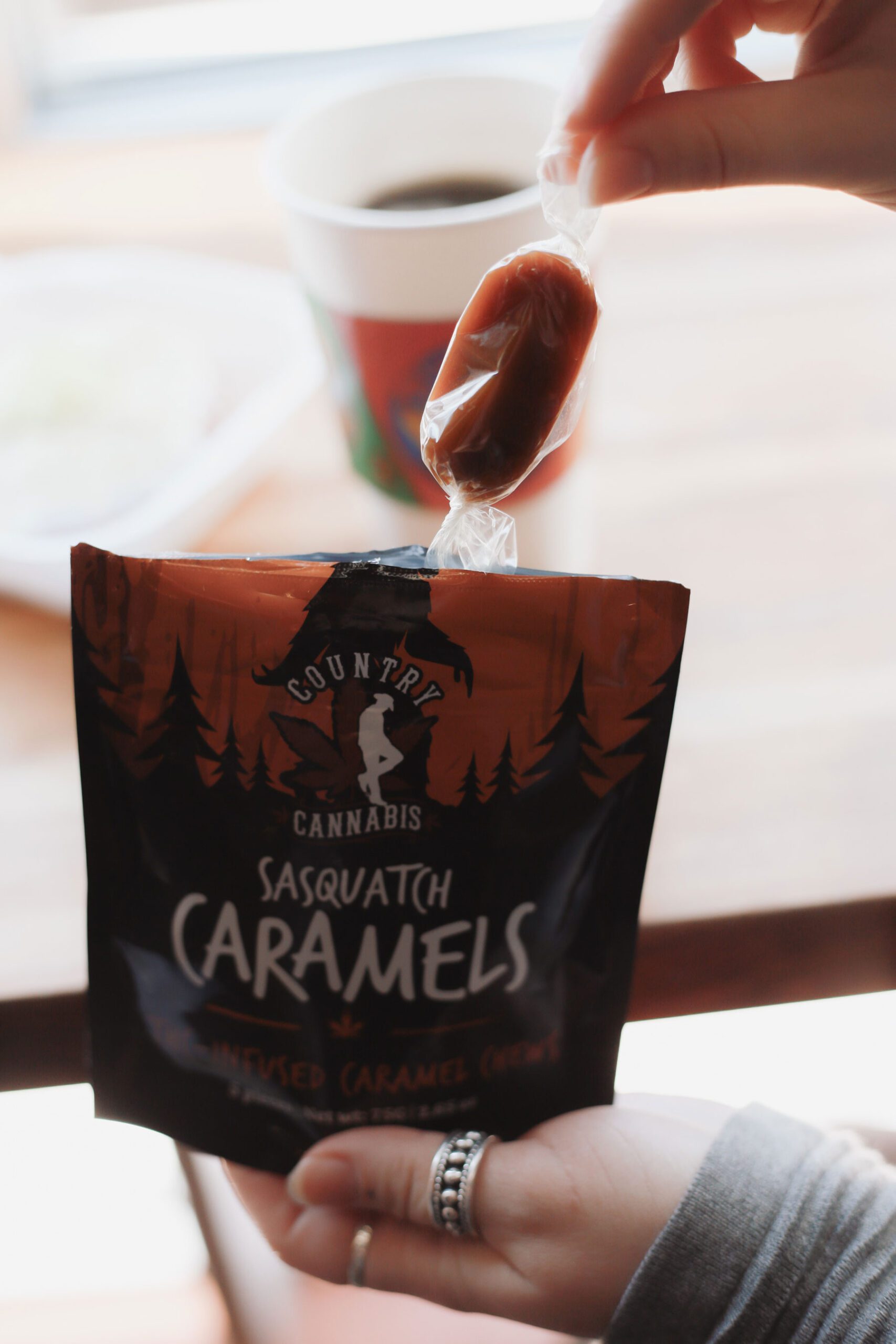 Sasquatch Caramels - 25mg THC Infused Caramel Chews - Image 3